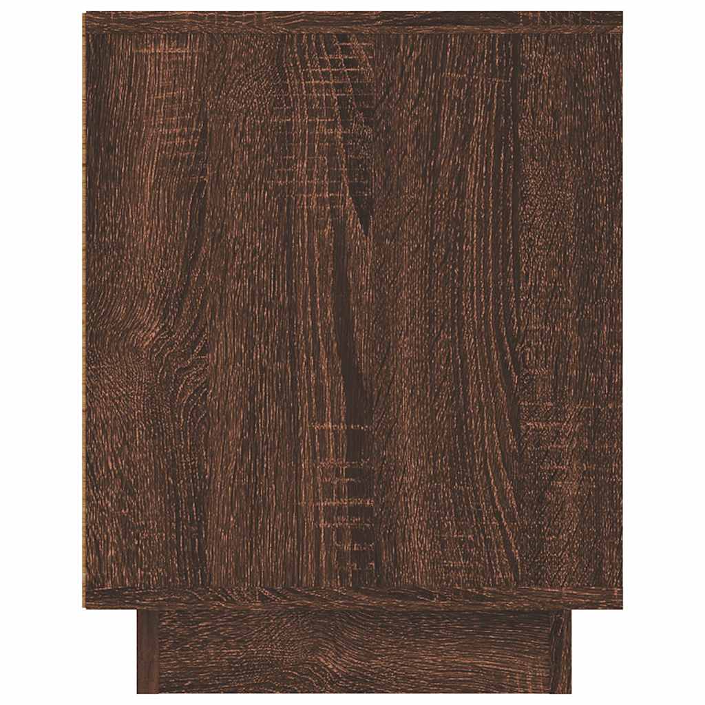 TV ormarić smeđa boja hrasta 80x35x45 cm konstruirano drvo