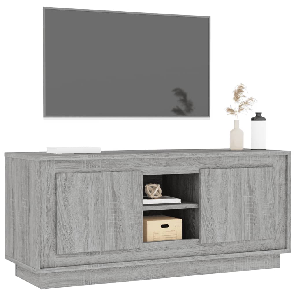 TV ormarić boja hrasta sonome 102x35x45 cm konstruirano drvo