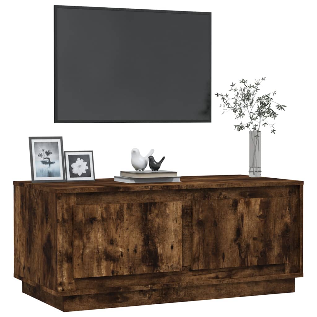 Stolić za kavu boja hrasta 102x50x44 cm konstruirano drvo
