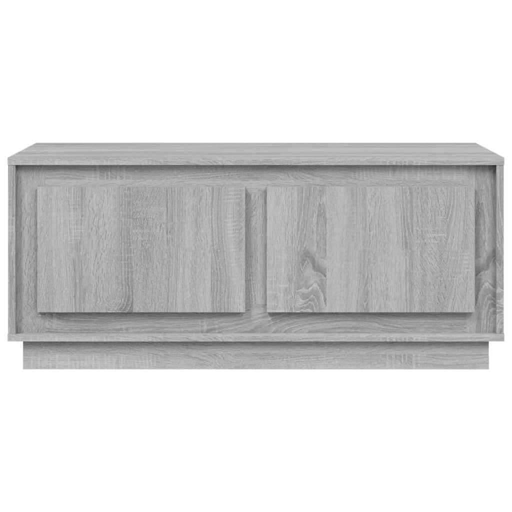 Stolić za kavu siva boja hrasta 102x50x44 cm konstruirano drvo