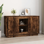 Komoda boja dimljenog hrasta 102x35x60 cm konstruirano drvo