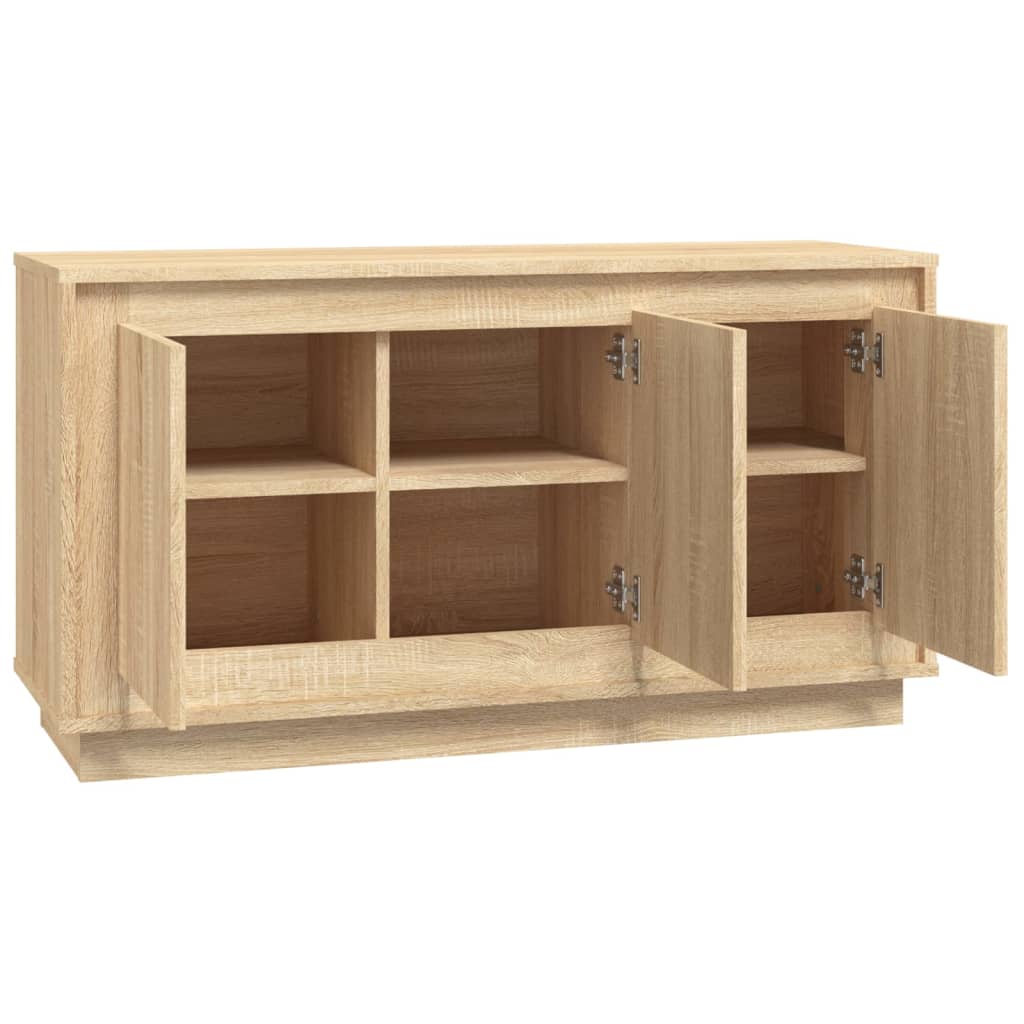 Komoda boja hrasta sonome 102x35x55 cm od konstruiranog drva
