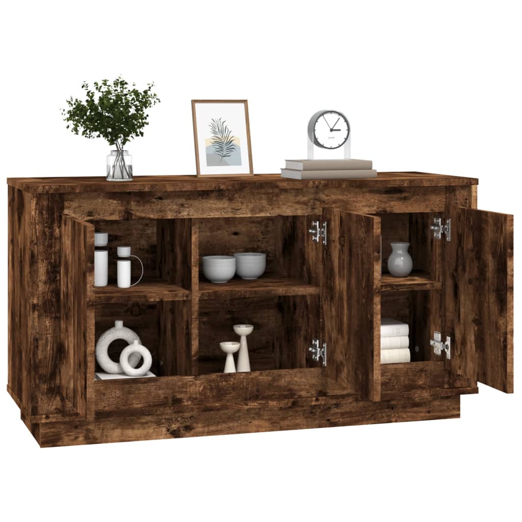 Komoda boja dimljenog hrasta 102x35x55 cm od konstruiranog drva