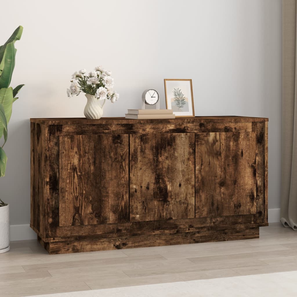 Komoda boja dimljenog hrasta 102x35x55 cm od konstruiranog drva