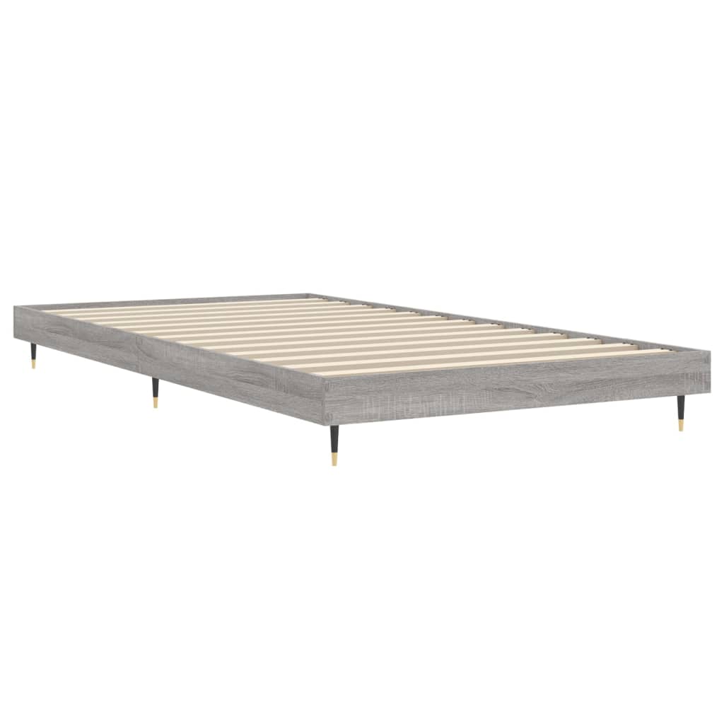 Okvir za krevet boja hrasta 100x200 cm od konstruiranog drva