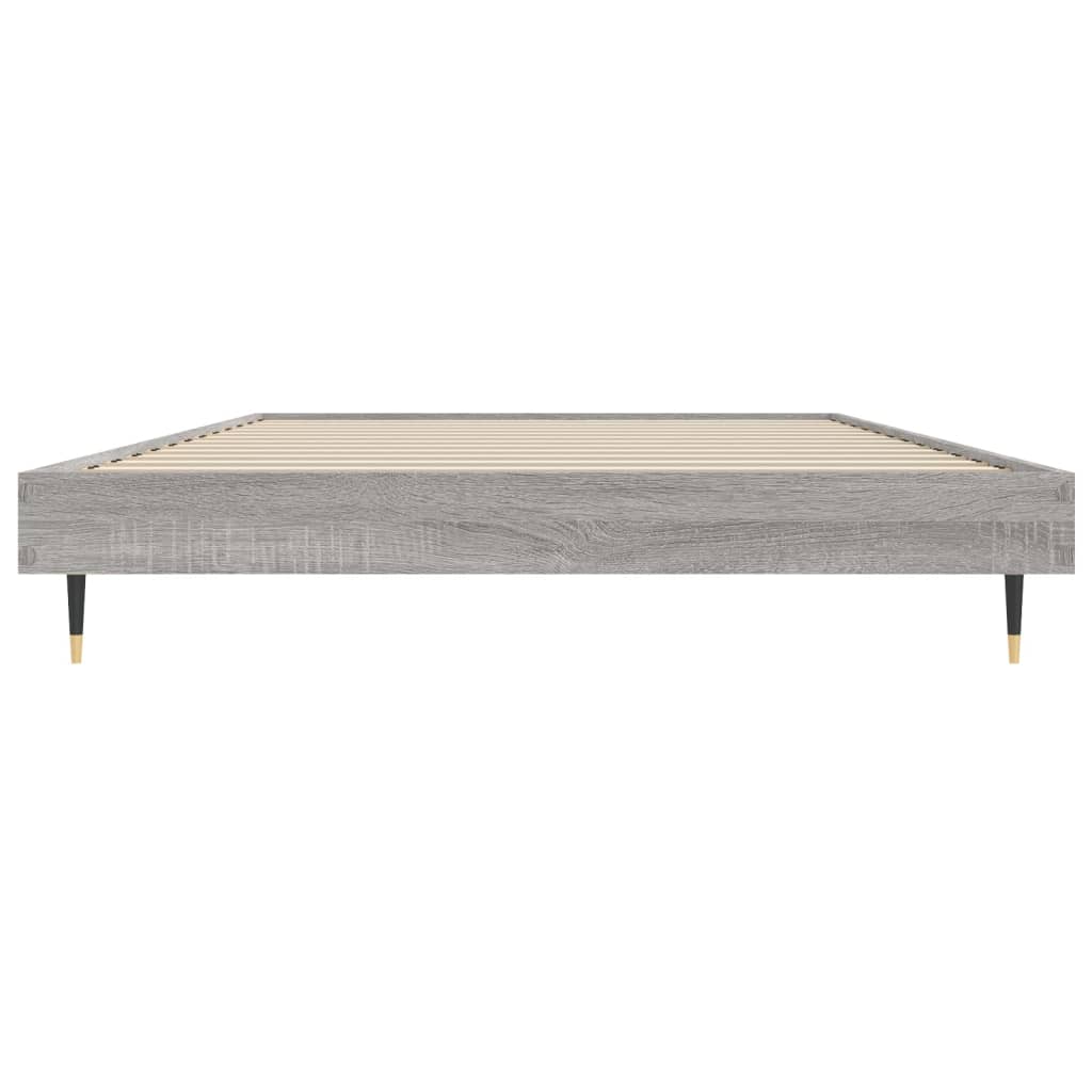 Okvir za krevet boja hrasta 100x200 cm od konstruiranog drva