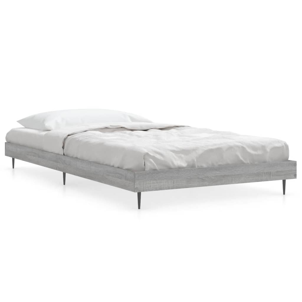 Okvir za krevet boja hrasta 100x200 cm od konstruiranog drva