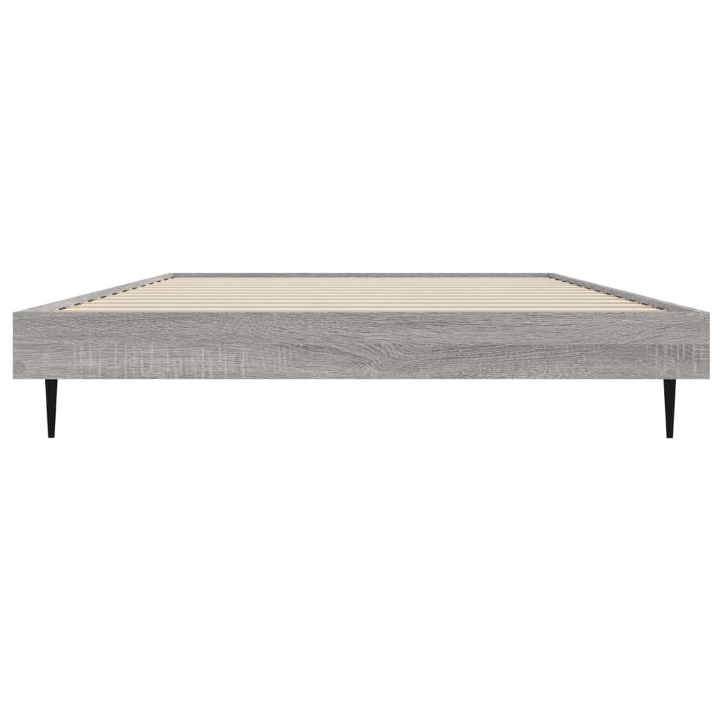 Okvir za krevet boja hrasta 100x200 cm od konstruiranog drva