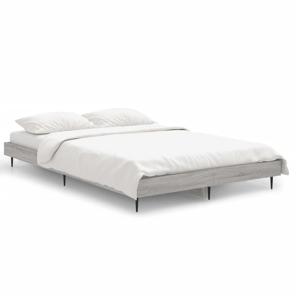 Okvir za krevet boja hrasta 120x190 cm od konstruiranog drva