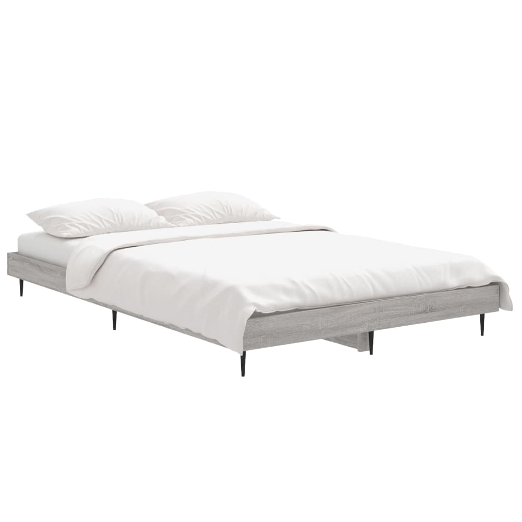 Okvir za krevet boja hrasta 120x190 cm od konstruiranog drva
