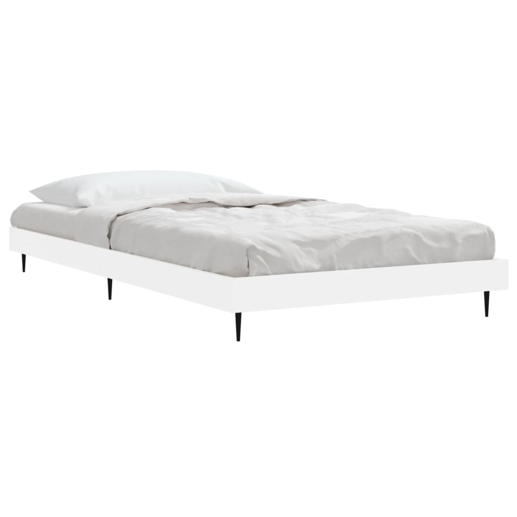 Okvir za krevet bijeli 90x190 cm konstruirano drvo