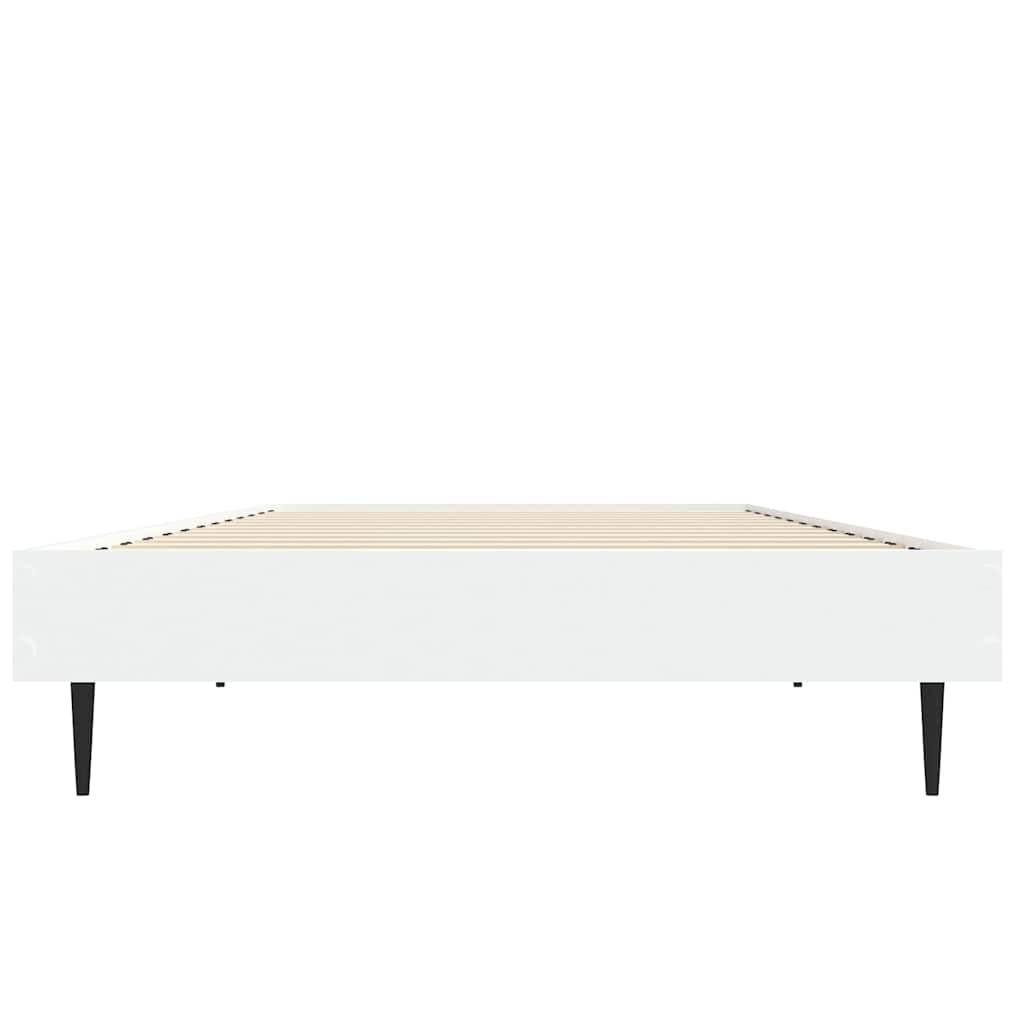 Okvir za krevet bijeli 90x190 cm konstruirano drvo