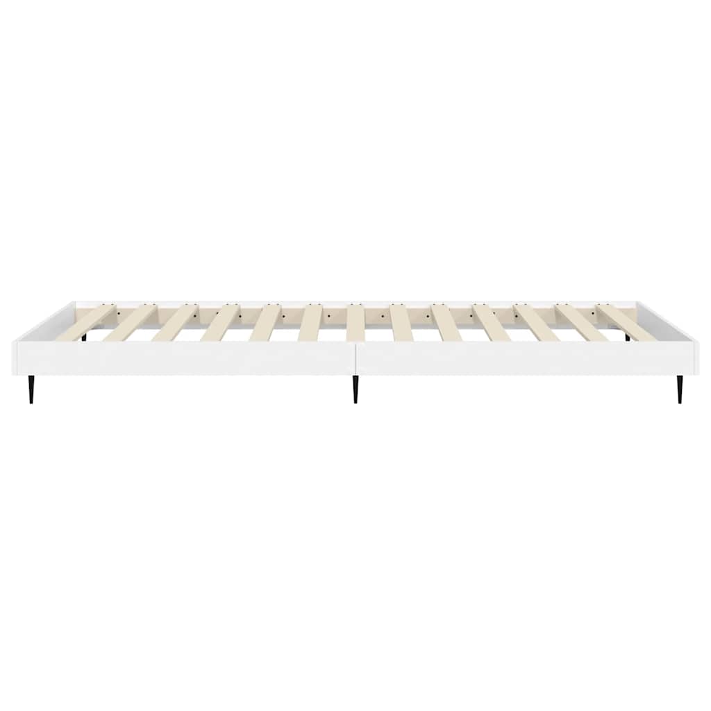 Okvir za krevet bijeli 90x190 cm konstruirano drvo
