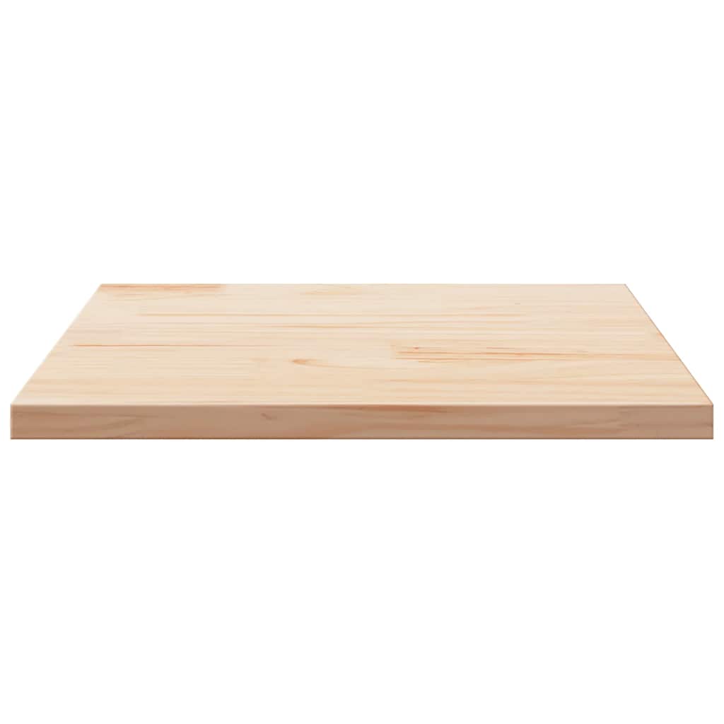 Ploča stola 70x70x2,5 cm Masivno drvo Bor Kvadratna