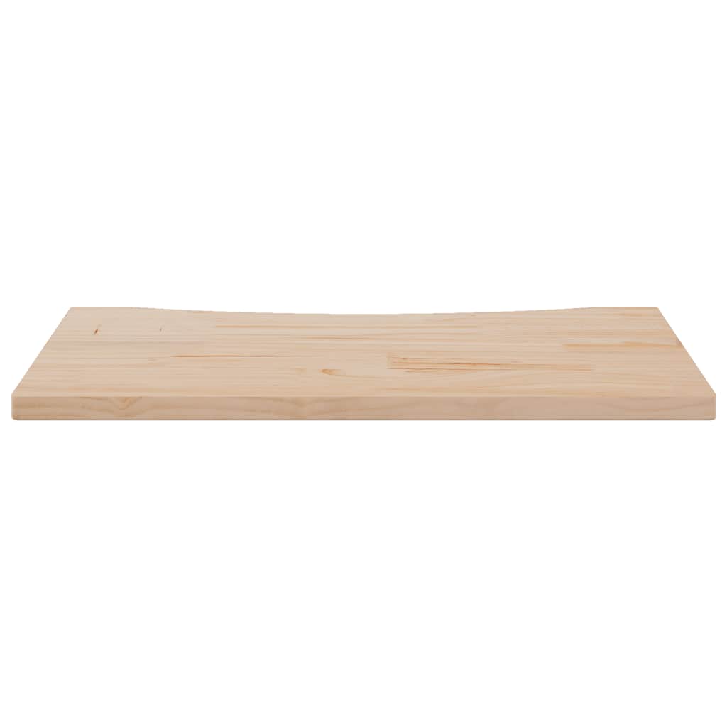 Ploča za radni stol 80 x 40 x 2,5 cm od masivne borovine
