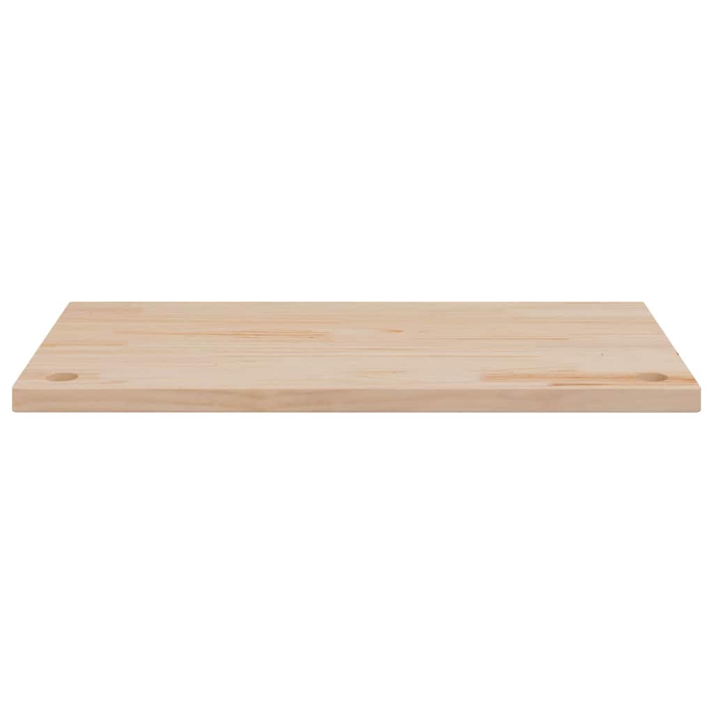 Ploča za radni stol 80 x 40 x 2,5 cm od masivne borovine