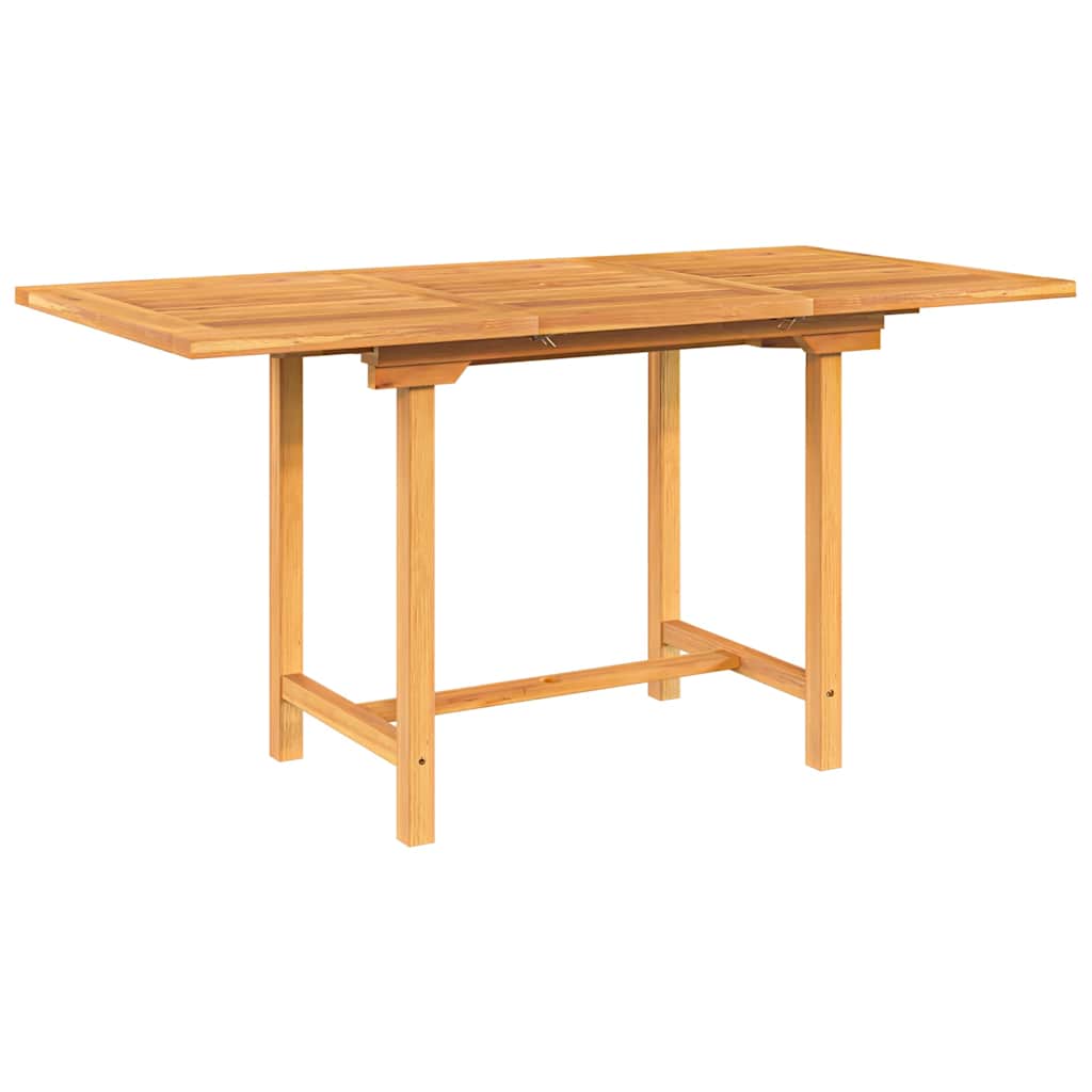 Vrtni stol na razvlačenje 110-160x80x75 cm od masivne tikovine