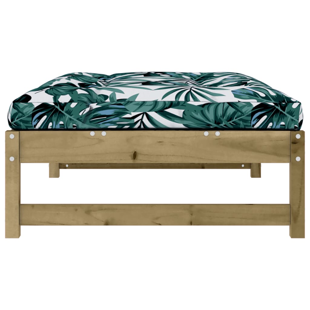 Vrtni tabure 120 x 80 cm od impregnirane borovine