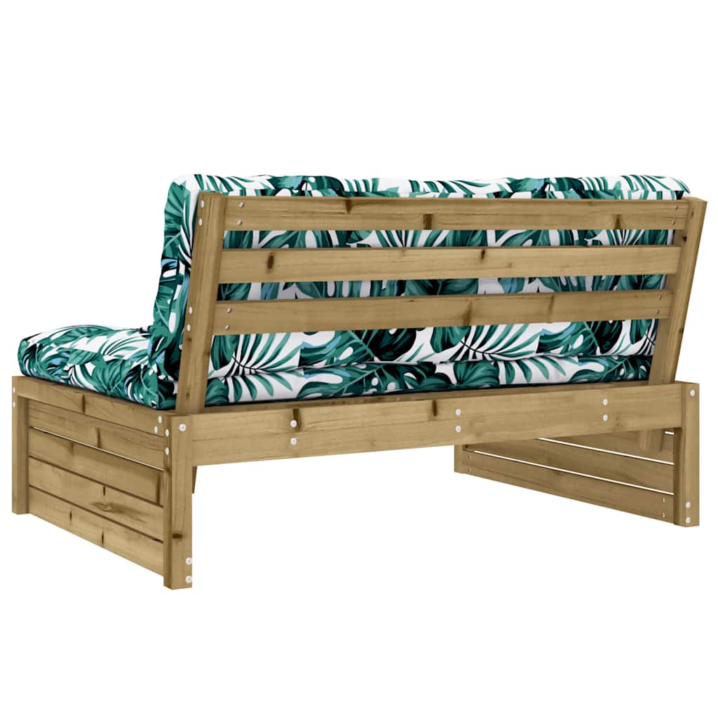 Srednja sofa 120x80 cm od impregnirane borovine