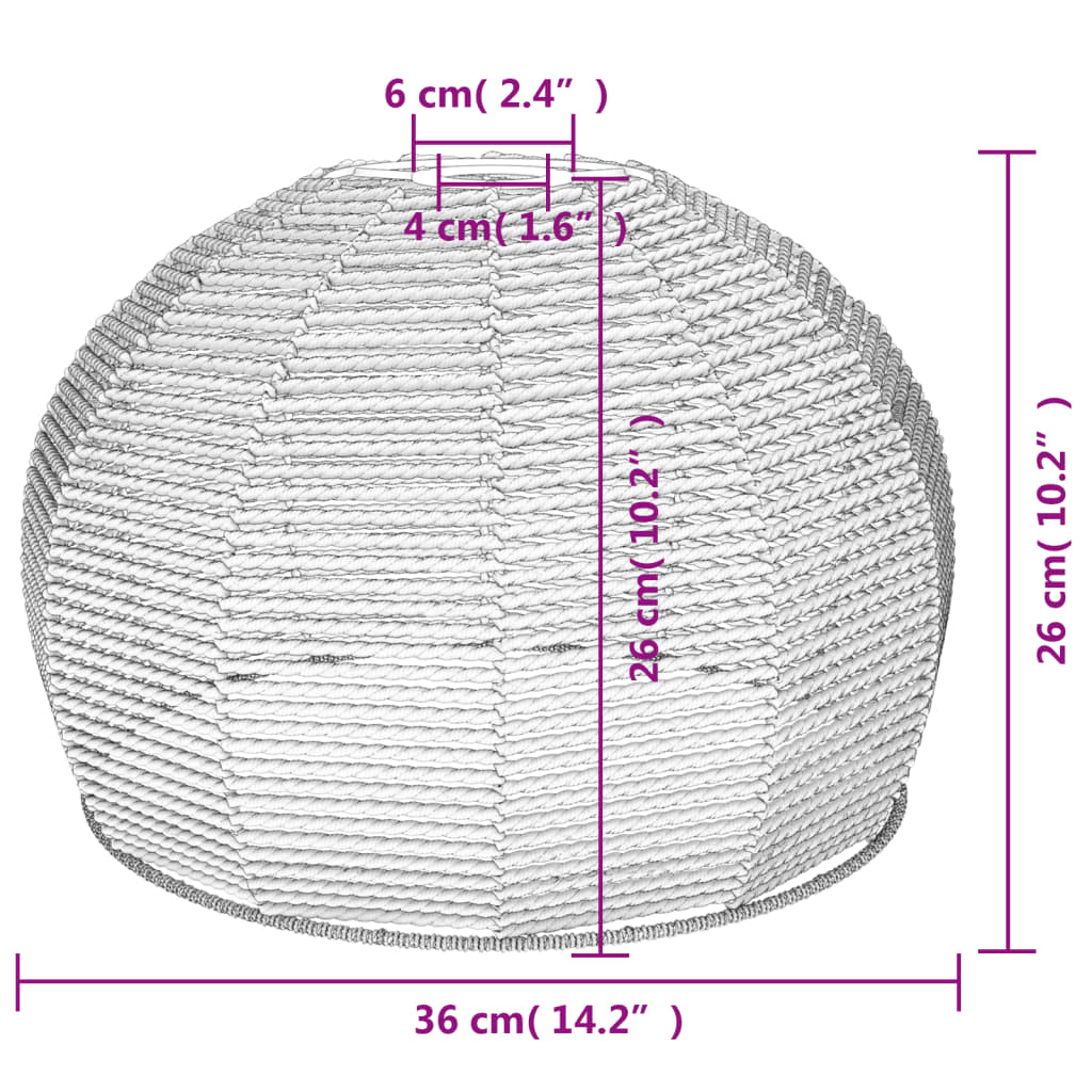 Sjenilo za stropnu svjetiljku Ø 36 x 26 cm od željeza i papira