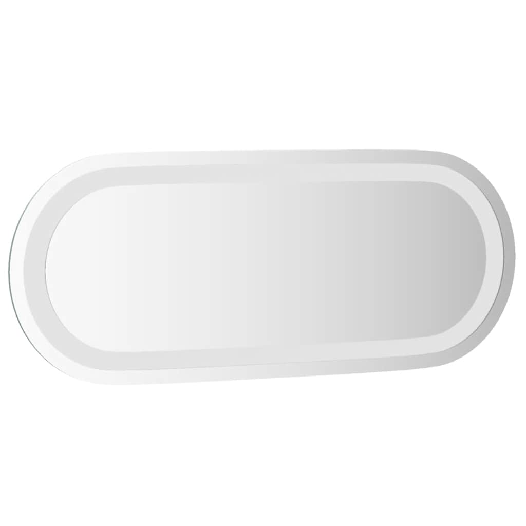 LED kupaonsko ogledalo 50x20 cm ovalno