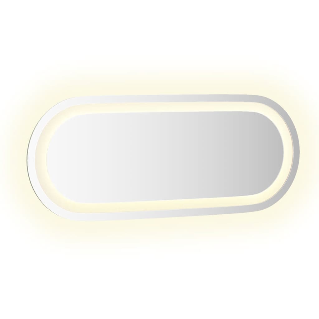 LED kupaonsko ogledalo 50x20 cm ovalno