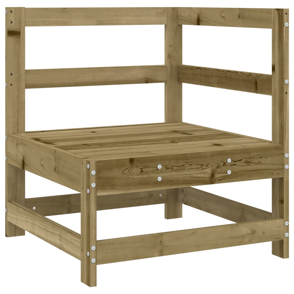 Kutna vrtna sofa od impregnirane borovine