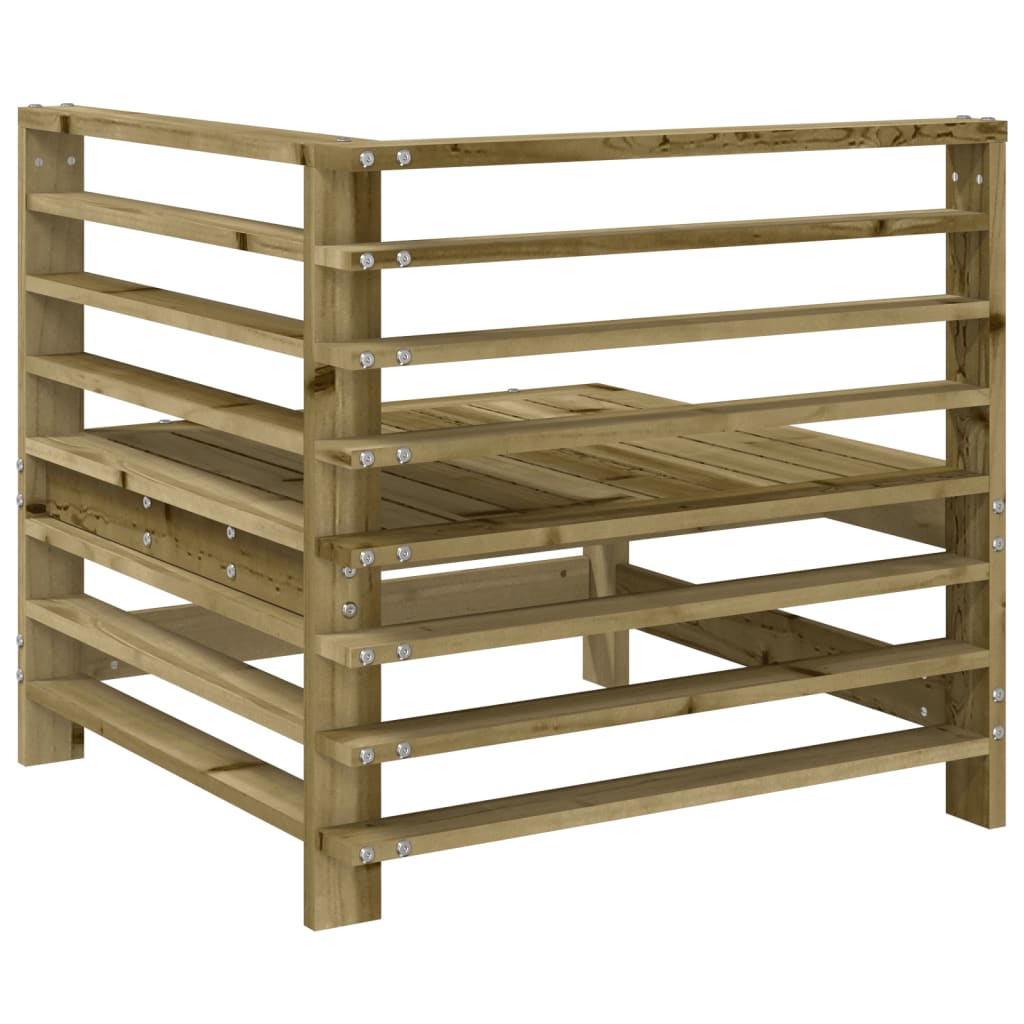 Kutna vrtna sofa od impregnirane borovine