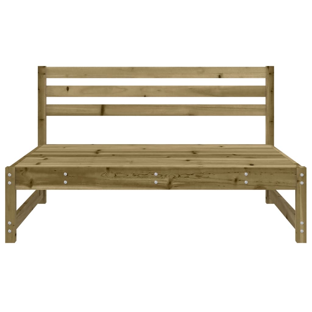 Srednja vrtna sofa 120 x 80 cm od impregnirane borovine