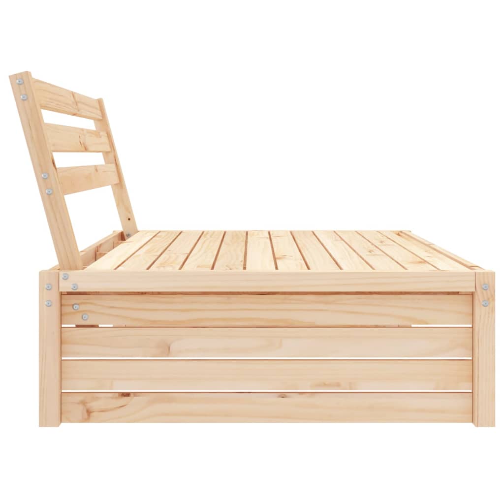 Srednja vrtna sofa 120 x 80 cm od masivne borovine