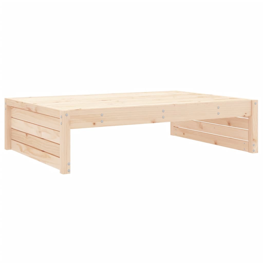 Vrtni tabure 120 x 80 cm od masivne borovine