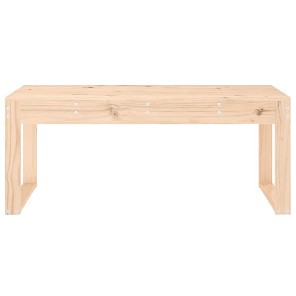 Vrtna klupa 110 x 38 x 45 cm od masivne borovine