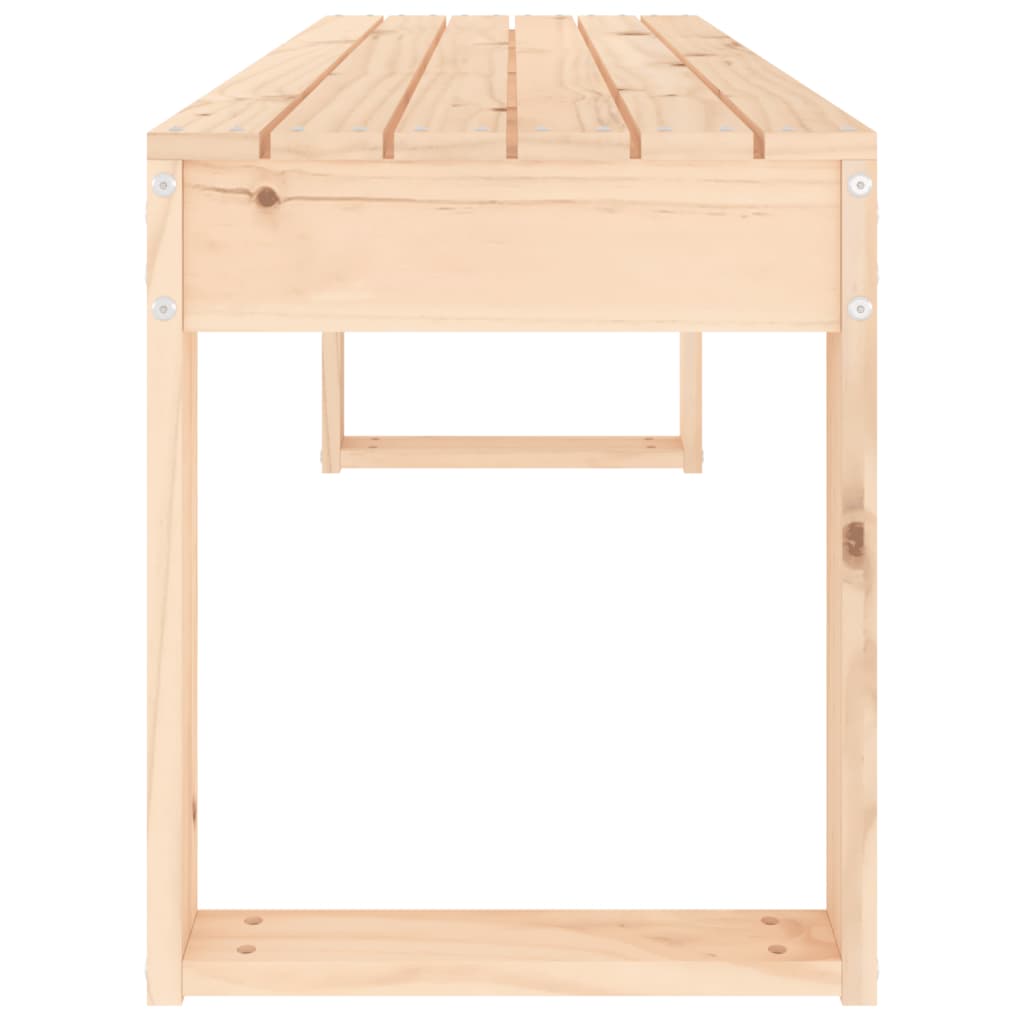 Vrtna klupa 110 x 38 x 45 cm od masivne borovine