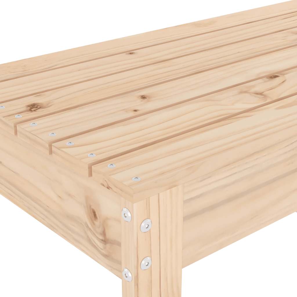 Vrtna klupa 110 x 38 x 45 cm od masivne borovine