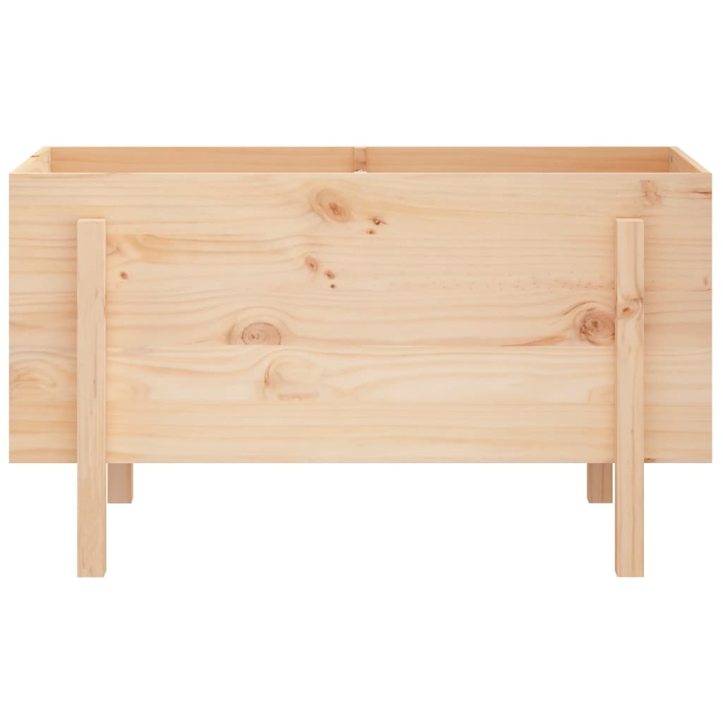 Povišena vrtna gredica 101 x 50 x 57 cm od masivne borovine