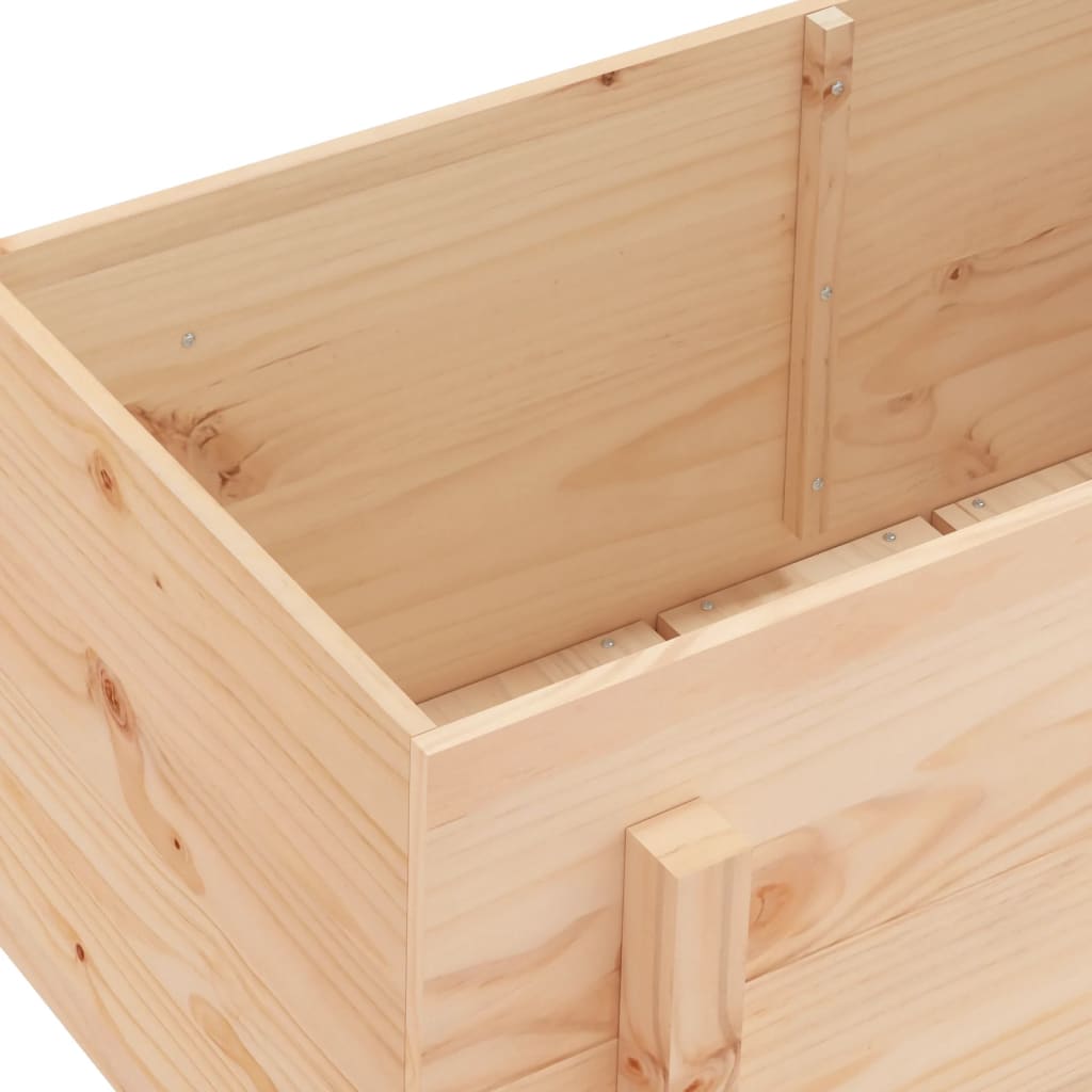 Povišena vrtna gredica 101 x 50 x 57 cm od masivne borovine