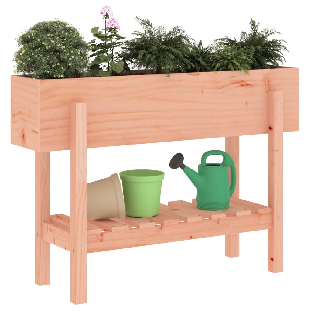 Povišena vrtna gredica 101 x 30 x 69 cm od masivne duglazije