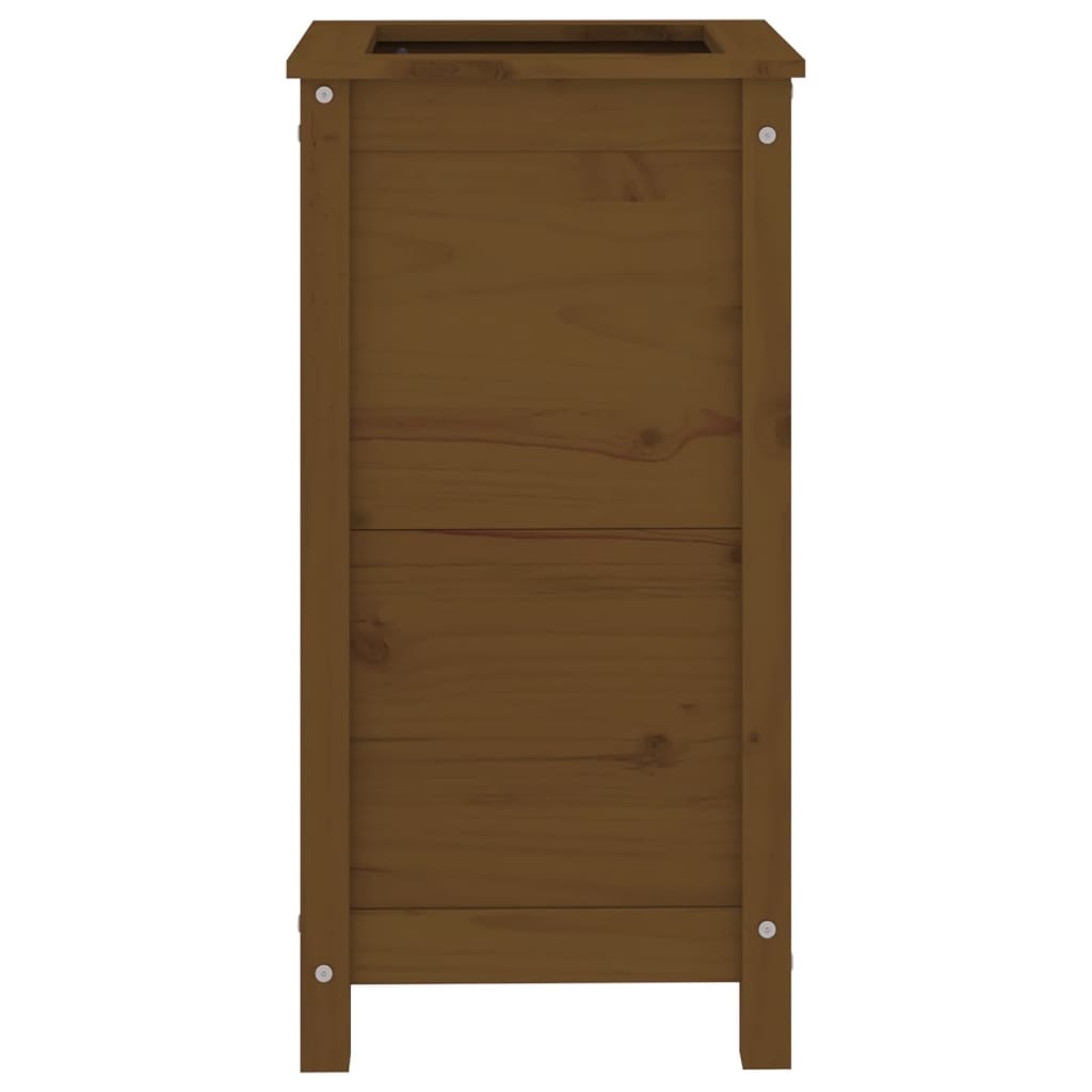 Vrtna sadilica boja meda 40 x 40 x 78 cm od masivne borovine