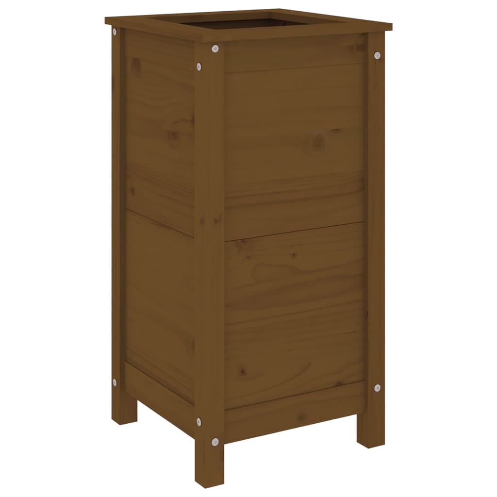 Vrtna sadilica boja meda 40 x 40 x 78 cm od masivne borovine