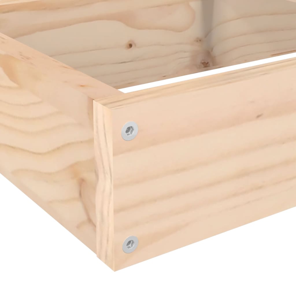 Vrtna žardinjera s 4 razine 106x104,5x36 cm Puno drvo bor