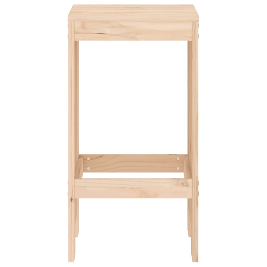 Barski stolci 2 kom 40 x 36 x 75 cm od masivne borovine