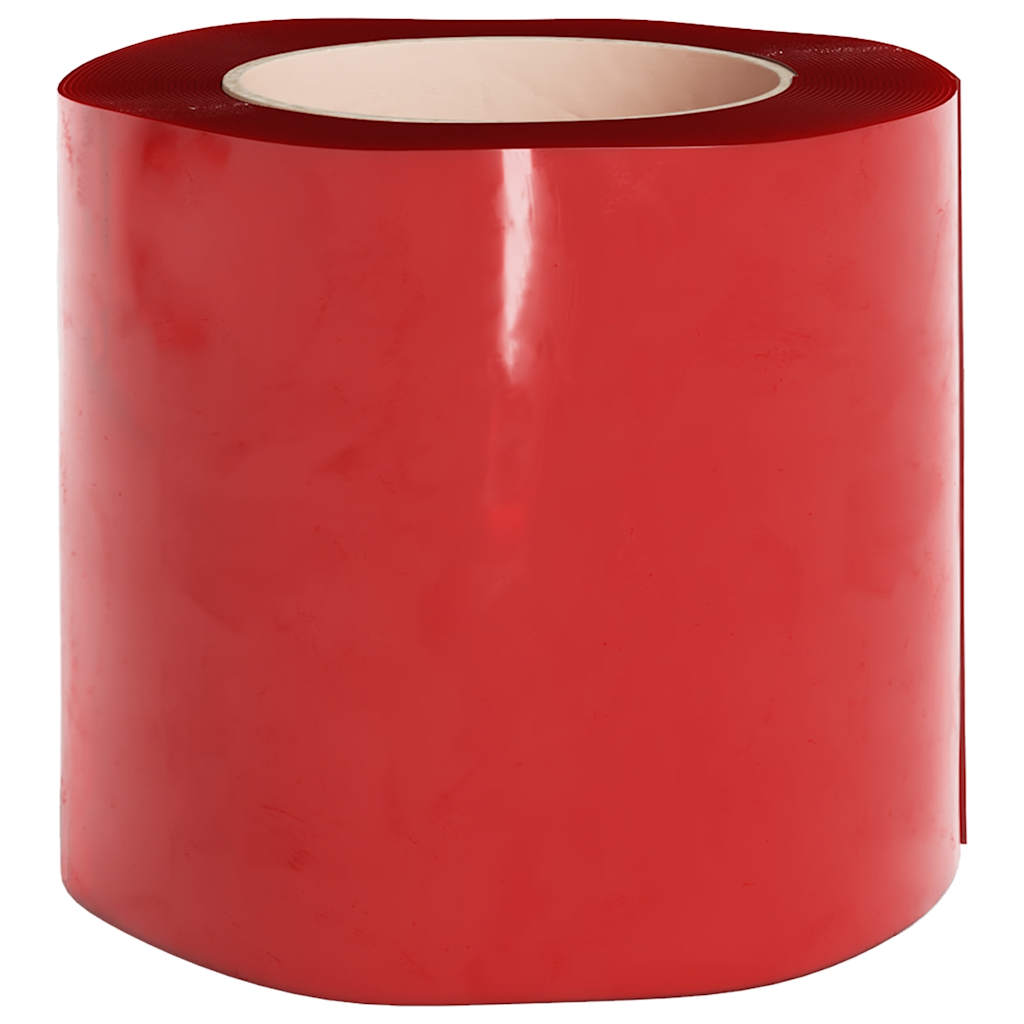 Zavjesa za vrata crvena 200 mm x 1,6 mm 25 m PVC