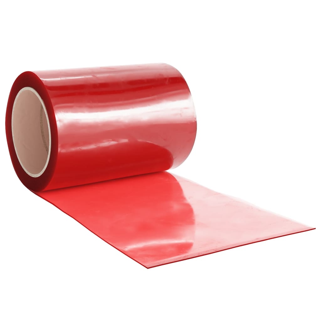Zavjesa za vrata crvena 300 mm x 2,6 mm 10 m PVC