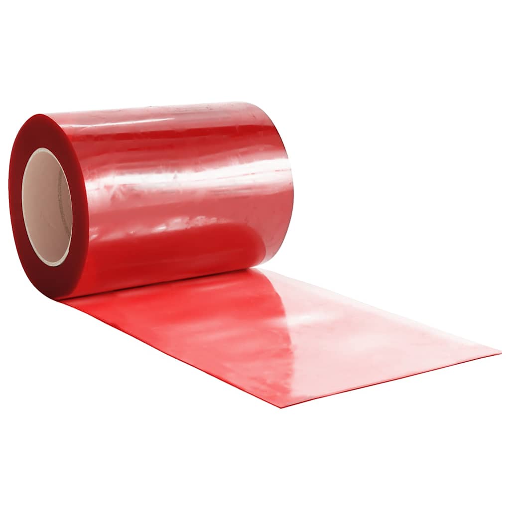 Zavjesa za vrata crvena 300 mm x 2,6 mm 25 m PVC