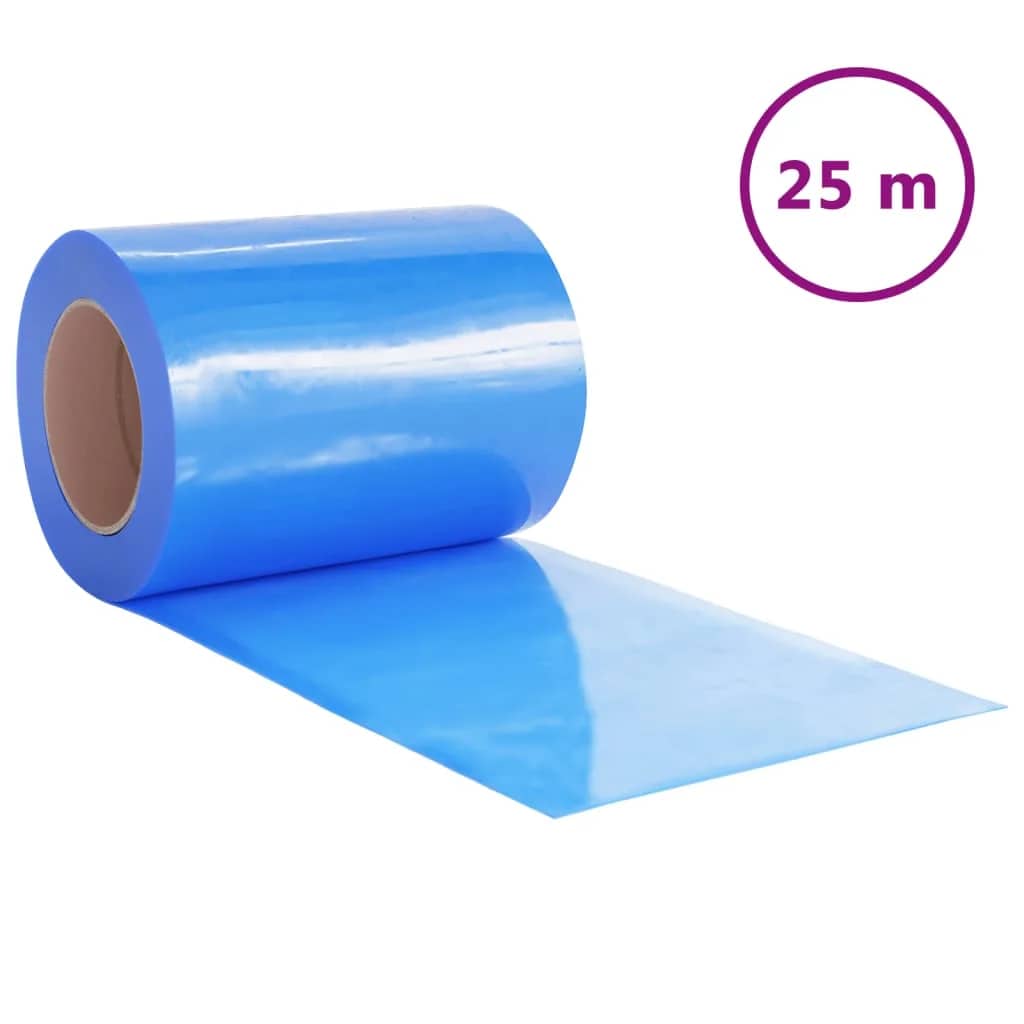Zavjesa za vrata plava 300 mm x 2,6 mm 25 m PVC