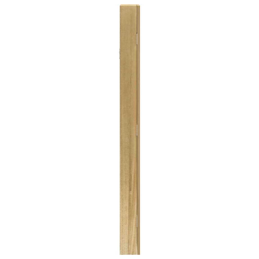 Zidni ormarić za nakit s ogledalom 30 x 8,5 x 106 cm