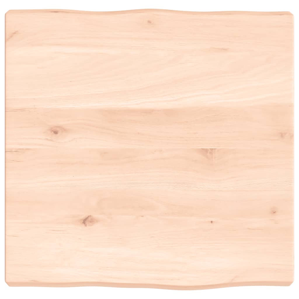 Stolna ploča 40x40x(2-4) cm od hrastovine sa živim rubom