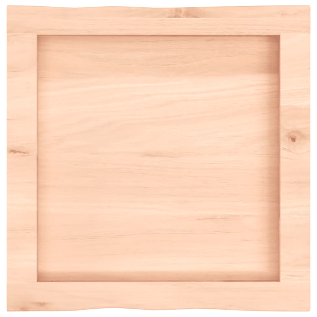 Stolna ploča 40x40x(2-4) cm od hrastovine sa živim rubom