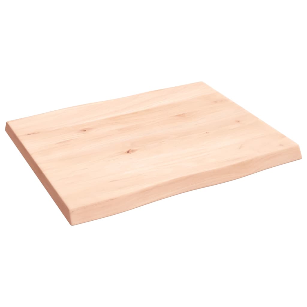 Stolna ploča 60x50x(2-4) cm od hrastovine sa živim rubom