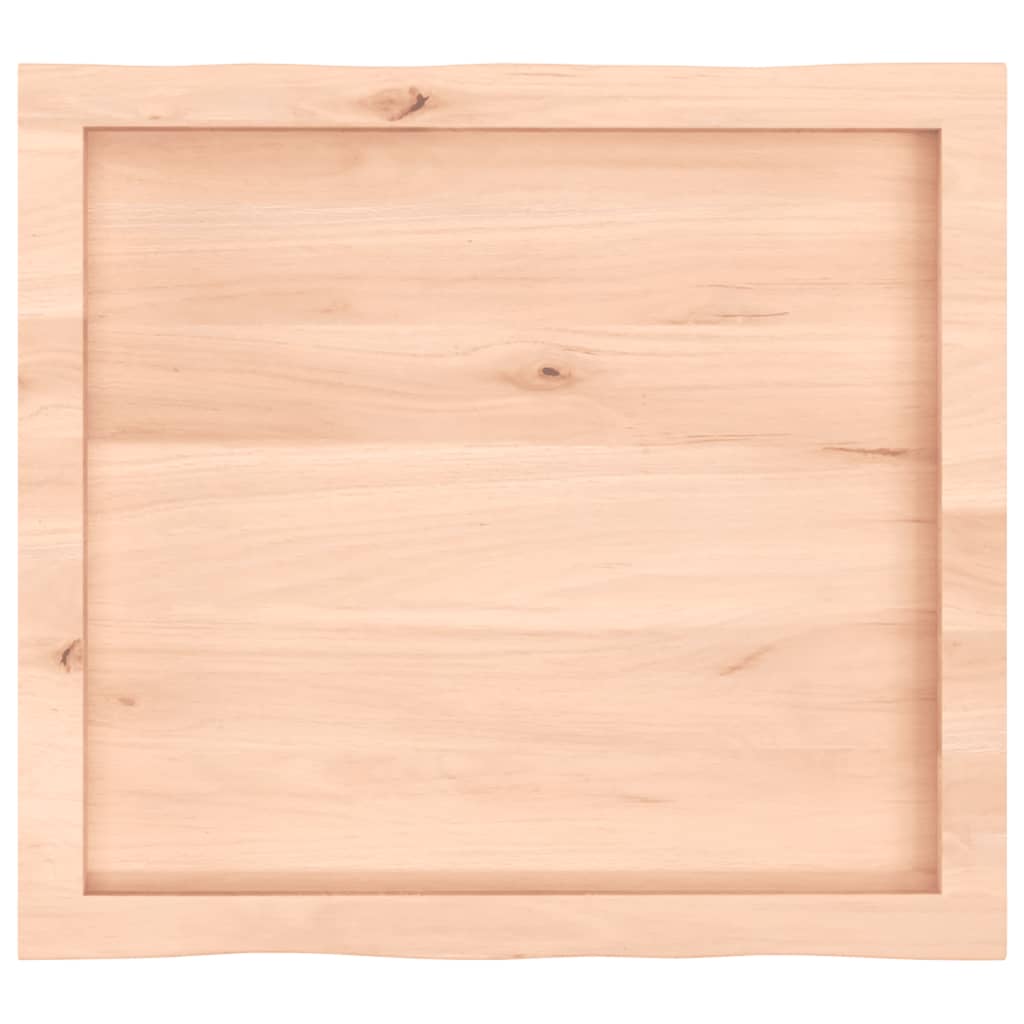 Stolna ploča 60x50x(2-4) cm od hrastovine sa živim rubom